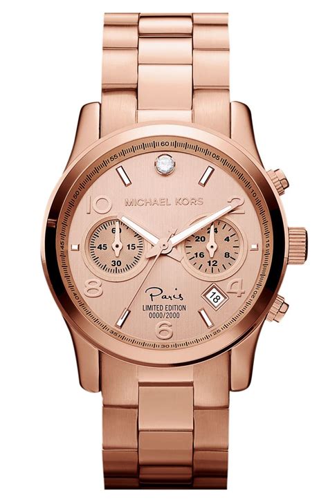 michael kors paris limited edition watch price|michael kors watches cheapest.